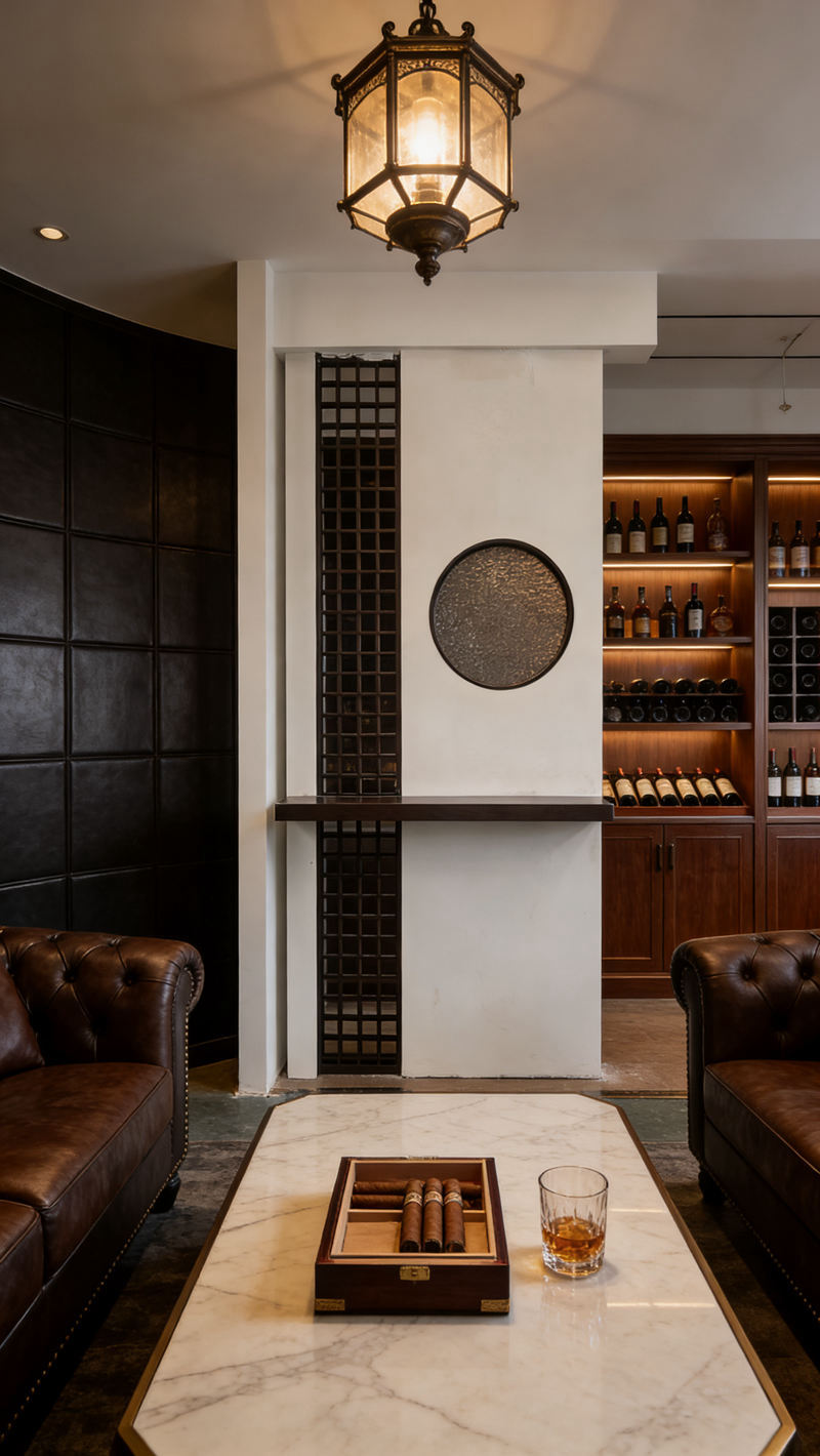 透明園玻璃屏風